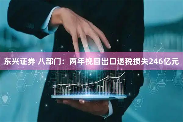 东兴证券 八部门：两年挽回出口退税损失246亿元